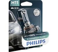PHILIPS lampada H11 alogena X-tremeVision Pro150 12V 55W per fari e luci auto