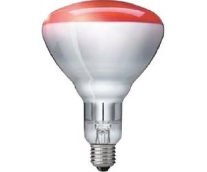 PHILIPS LAMPADA INCANDESCENTE A INFRAROSSI 150W E27 LUCE ROSSA IR150RH