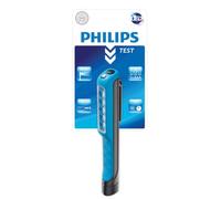 Philips Lampada LED Sicurezza Multifunzione, Batteria, Blu/Nero, 4,5V
