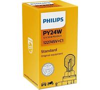 Philips PY24WSV 12274 24W Uno Lampadina Posteriore Giro Luci Luce Ricambio Stock