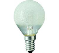 Philips Lampadina a goccia, E14, 25 W, cristallo di ghiaccio trasparente