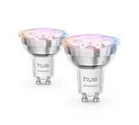 Philips Lampadina Essential GU10 - faretto spot smart - 345 lm - 4,7 W - confezione da 2