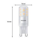 Philips Lampadina LED con attacco a spina G9 3,7W 470lm 2700K opaca 6 pezzi Philips