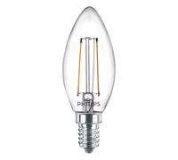 Philips Lampadina LED E14 2W Bianco Caldo 2700K 250lm Candela
