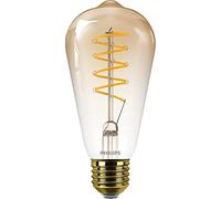 Philips Lampadina LED Edison Vintage Filamento, Equivalente a 25W, Attacco E27, Luce Calda, Dimmerabile