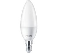 Philips Lampadina LED Fiamma E14 60W Bianco Caldo Smerigliato