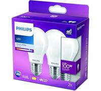 LAMPADINA LED PHILIPS GOCCIA VETRO SMERIGLIATO, 4000K, 2PZ