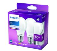 LAMPADINA LED PHILIPS GOCCIA VETRO SMERIGLIATO, 4000K, 2PZ