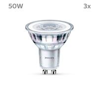Philips Lampadina LEDclassic PAR16 GU10 4,6W 4000K – Set da 3