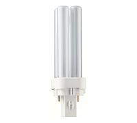 Philips - Lampadina PL-C 18 Watt, luce bianca calda (830), 2P G24d-2
