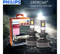 Philips Ultinon Rally H1 Faro LED per auto 180W 15000LM Ad alta potenza 6500K Bianco freddo Luci ad alto lume Watt LUM11258U3590X2