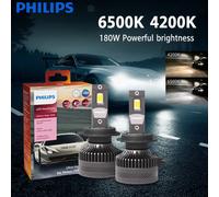 Philips LED 15000lm Ultinon Rally 3590 H4 H7 H8 H11 HB3 HB4 H19 HIR2 H1 Faro per auto 6500K Bianco Potenza massima 180W 12V 4200K U359N