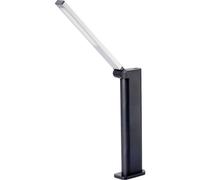 Philips LED Lampada da Tavolo Amber, Batteria da 1800 mAh Dimmerabile, 4000K, 5W, Nero