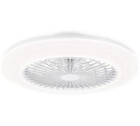 Philips LED Amigo Lampada da Soffitto con Ventilatore, SceneSwitch, 25W+60W, Telecomando Incluso, Bianco