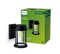 Philips LED Bellini Lampada da Parete per Esterni, Rotonda, Lampadina non Inclusa, 25W, IP44, Nero