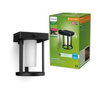 Philips LED Camill Lampada Solare da Parete per Esterni Ultra Efficiente, Smerig