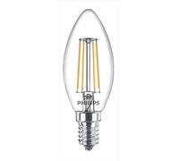 Philips E14 LED candela 4,3W bianco caldo filament Philips
