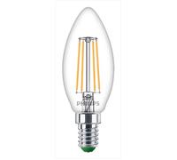 Philips - Led Classe A Candela Vetro Filam 40w E14 2700k-bianco Philips