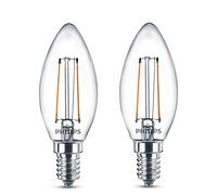 Philips LED Classic, 25W, B35 E14 WW, CL ND 2BC/6
