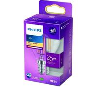 PHILIPS LED Classic 40W Sferico E14 Bianco Caldo Non Dimmerabile