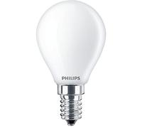 Philips - Led Oliva E Sfera 4,3 W 40 W E14 Luce Bianca Calda Philips