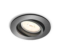 FARETTO PHILIPS DONEGAL ROTONDO GRIGIO, IP20 GU10