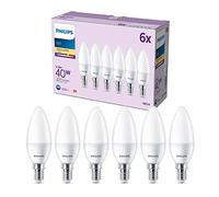 Philips Lampadina candela 40 W B35 E14 x6
