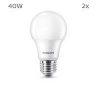 Philips LED E27 4,9W 470lm 2.700K satinato 2x 871951445947200