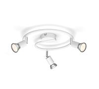 Philips LED Faretto Integrato Limbali, 3 Punti Luce, 50W, Bianco