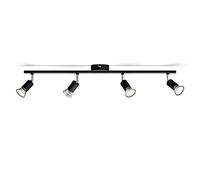 Philips - Limbali bar/tube black 4x50W 230V