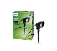 Philips LED GardenLink Faretto LED da Esterni, Luce Bianca Calda, IP44, Basso Voltaggio, 6W