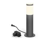 Philips LED GardenLink, Utrecht, Kit Base Paletto LED da Esterni, Luce Bianca Calda, IP44, Basso Voltaggio, 6W, Alimentatore Incluso