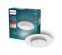 Philips LED Garnet SceneSwitch, Plafoniera Rotonda, Luce Bianca Calda, Dimmer a