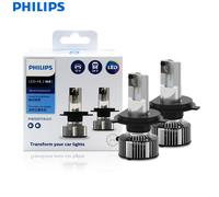 2X Philips Ultinon Essential G2 LED 6500K H4 9003 HB2 12/24V 20W P43t Auto Fascio Alto Basso Lampadine Originali Luce Bianca 11342UE2X2