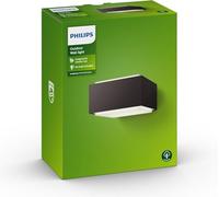 PHILIPS LED Hedgehog Lampada da Parete per Esterni, Vintage Design, Black Edition