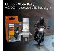 Philips LED HS1 Faro motore 6500K Lampada bianca LED luminosa per moto Fascio alto e basso Lampadina per moto 12V PX43t 11636UMRX1