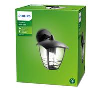 PHILIPS LED Lampada da Parete Creek, per Esterno, Lanterna Down, Attacco E27, Al