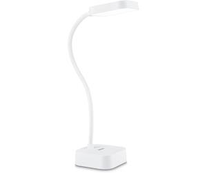 Philips LED Lampada da Tavolo Rock, Dimmerabile, Batteria da 1000mA, 5000K, 5W, Bianco