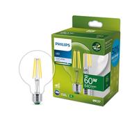 Philips E27 LED globe G95 4W 840lm 840 trasparente Philips