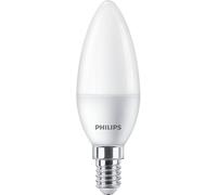 PHILIPS LED Lampadina LED Candela, 2 Pezzi, Equivalente a 25W, Attacco E14, Luce Bianca Calda, non Dimmerabile