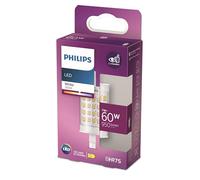 Philips LED Lampadina Lineare compatta R7S, equivalente a 60W, Luce Bianca Calda 3000K