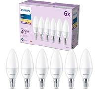 Philips Lampadina candela 40 W B35 E14 x6