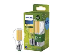 Philips LED Lampadine Goccia a Filamento 100W, E27, Luce Bianca Calda, Non Dimmerabile