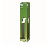 Philips LED Paletto con LED integrato Splay, per Esterni, IP44, Luce Bianca Fredda, Antracite