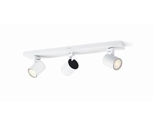 Philips LED Runner, Lampadario a Faretti, 3 Punti Luce, Attacco GU10, 3x3.5W, Bianco