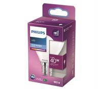 Philips - Led Sfera Vetro 40w E14 6500k Non Dim-white Philips
