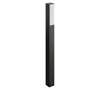 Philips LED Stratosphere, Piedistallo per Esterno in Alluminio, 44W, Luce Bianca Fredda, Grigio Scuro