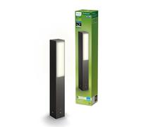Philips LED Stratosphere Ultra Efficiente Paletto per Esterni, Luce Bianca Fredda, 3.8W, IP44, Antracite