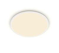 Philips LED SuperSlim Lampada da Esterno (15 W), Luce Bianca Calda, Protezione IP54, Bianca, 25 cm