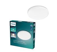Philips LED Twirly Lampada da Soffitto, Luce Bianca Fredda, Bianco Satinato